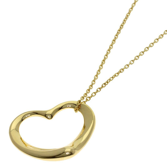 Tiffany & Co Open Heart Necklace 18k Yellow Gold