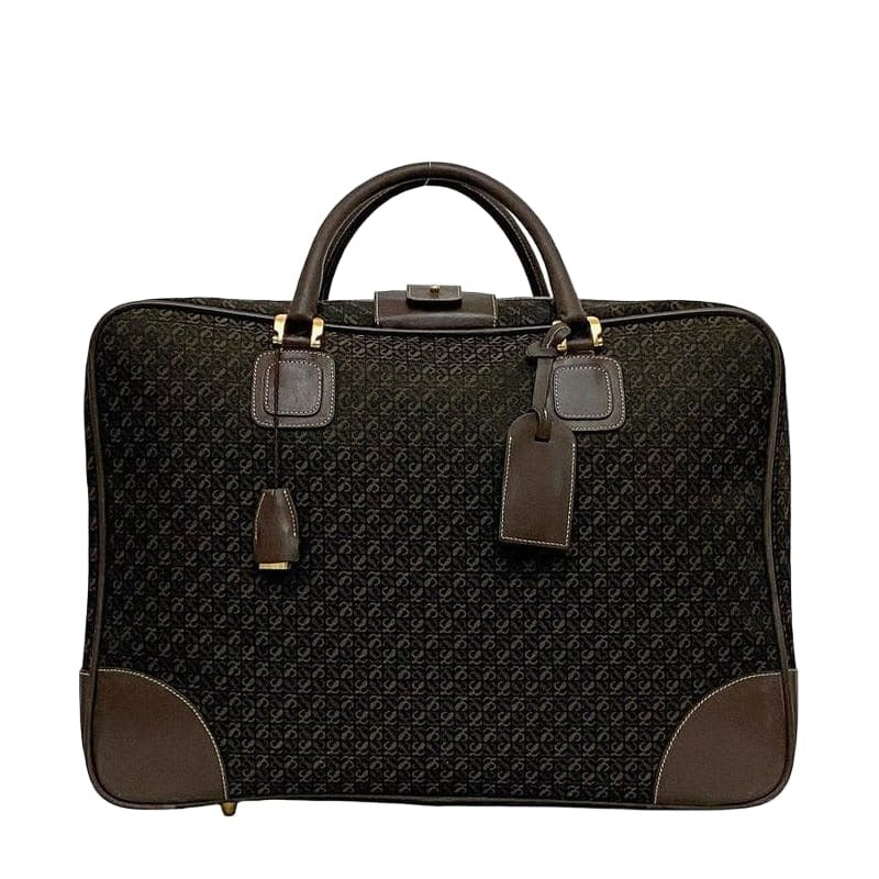 Loewe Boston Bag Brown Anagram