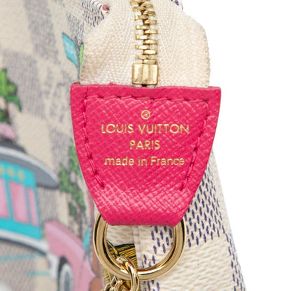 Louis Vuitton Damier Azure Vivienne Mini Pochette Accessoire Pouch Mini Handbag