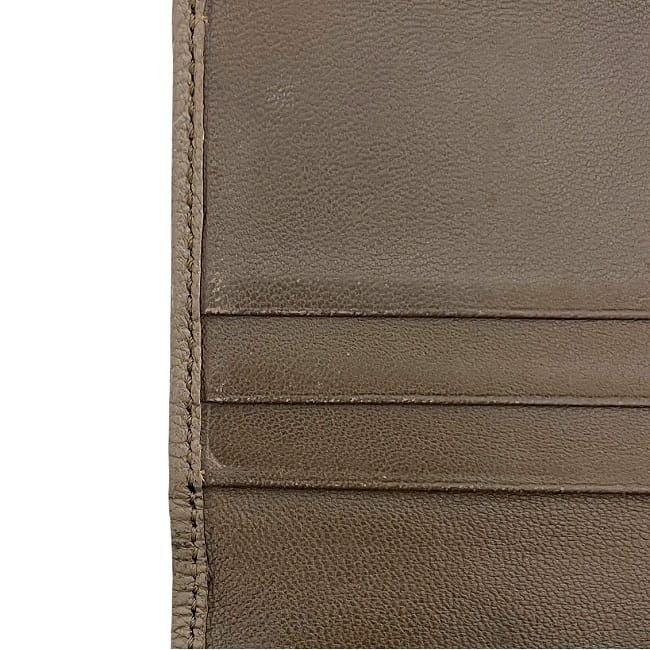 Loewe Bifold Long Wallet Beige Amazona Leather — view 5
