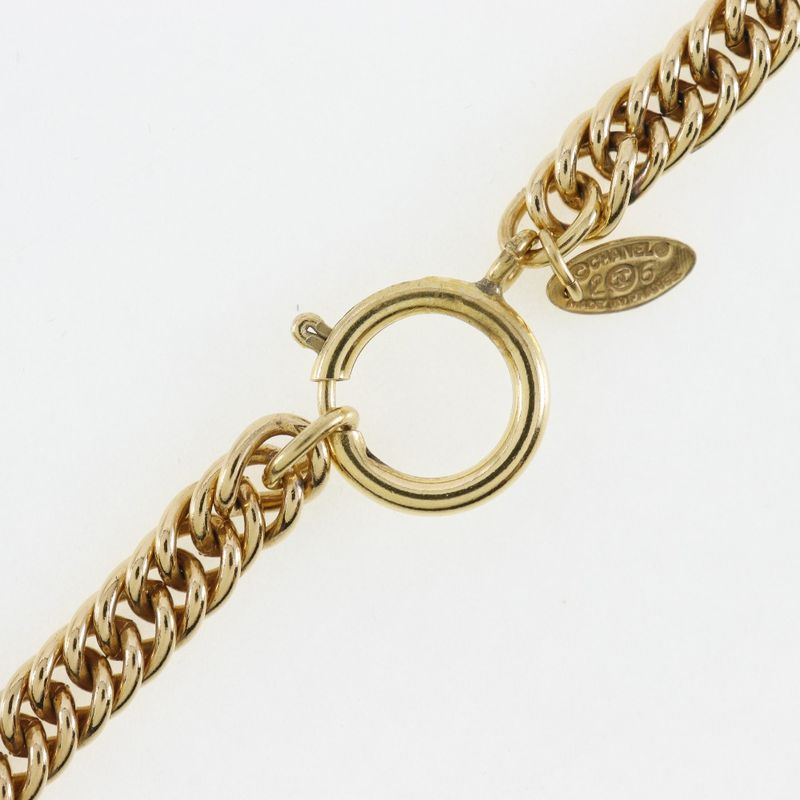 Chanel Gold Plated Gold 26 Ladies 111.6g Necklace