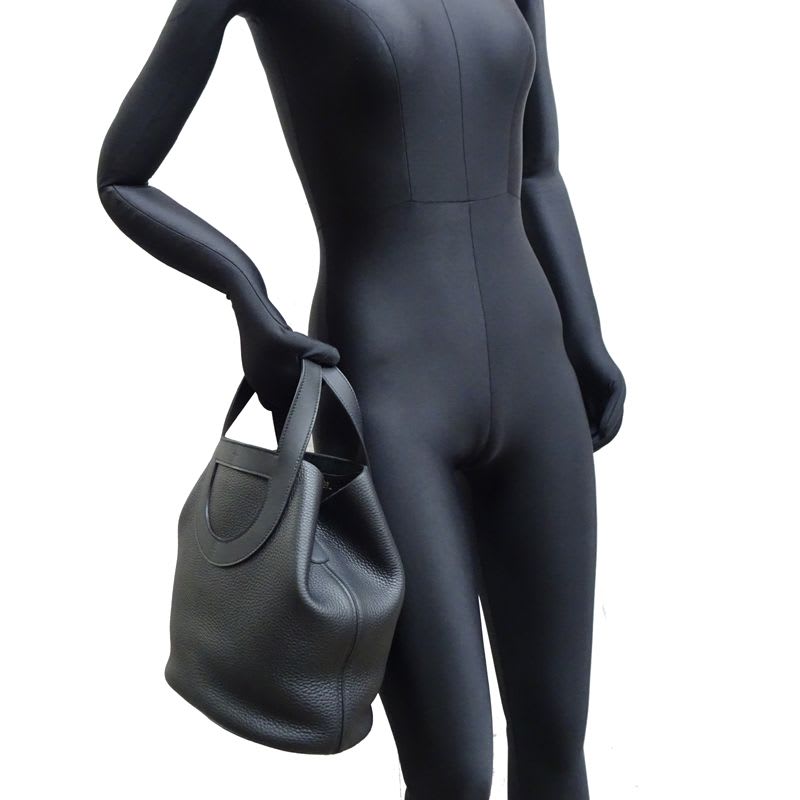 Hermes Picotin Lock Black Handbag