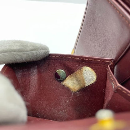 Cartier Fold Wallet Ec22900 Bordeaux Must Vintage