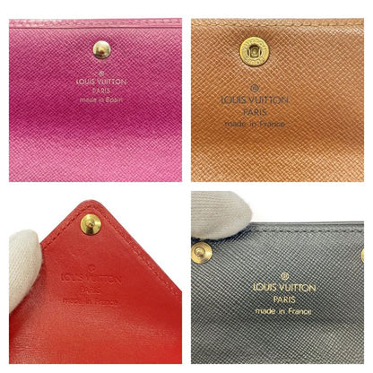 Louis Vuitton Epi PVC Wallets Set of 4 Purple 395754 Long Wallets