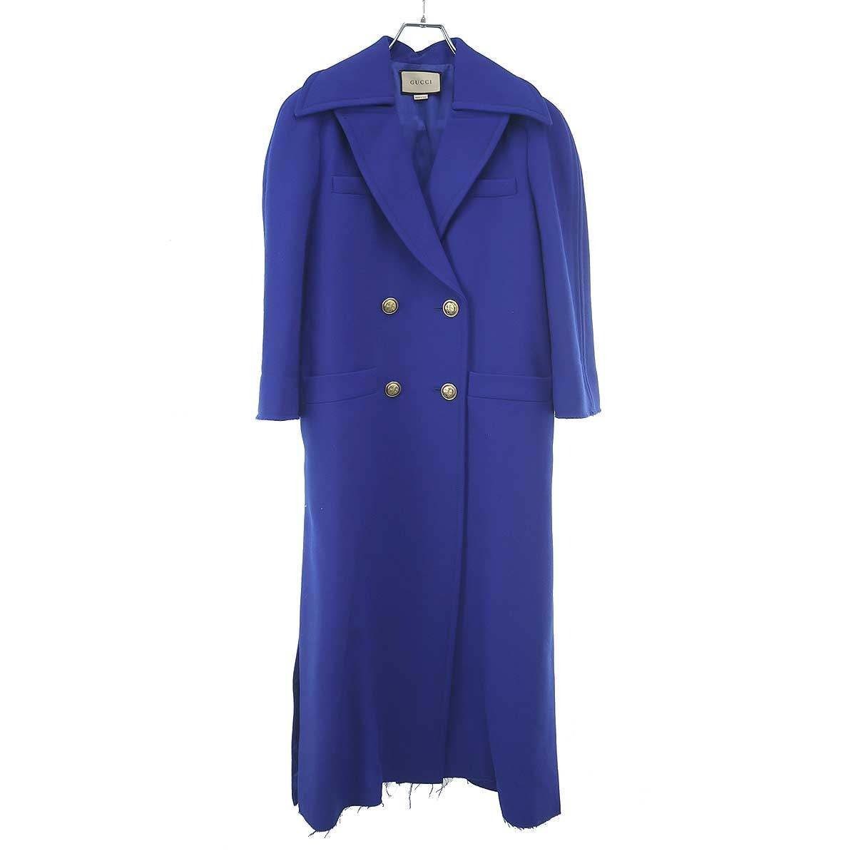 Gucci Long Coat Blue