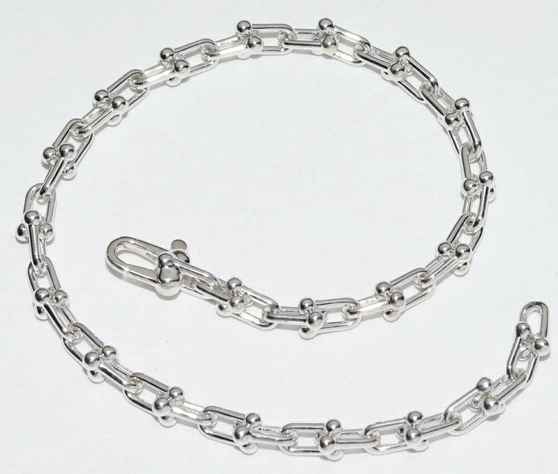 Tiffany & Co Bracelet SV Hardware Micro Link Bracelet Medium