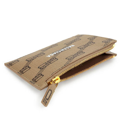 Balenciaga Card Case Signature Beige