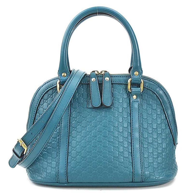 Gucci Crossbody Shoulder Bag Handbag Micro Guccissima 449654