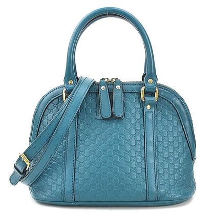 Gucci Crossbody Shoulder Bag Handbag Micro Guccissima 449654