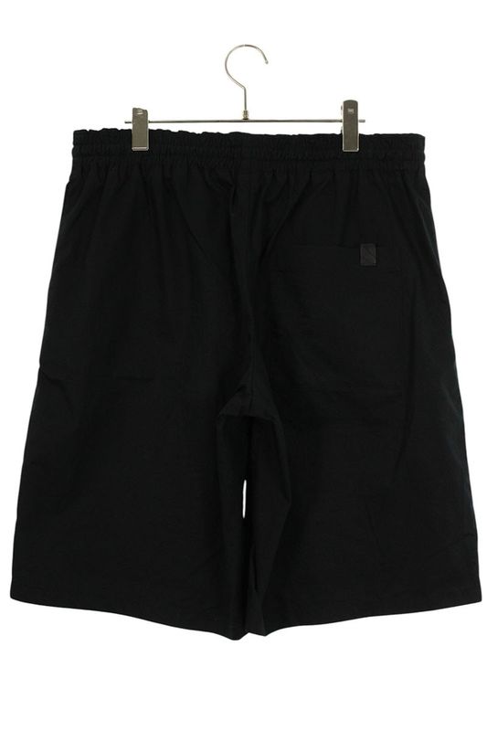 Bottega Veneta 549765 Vfzf0 Leather Tab Wide Shorts Men's 46