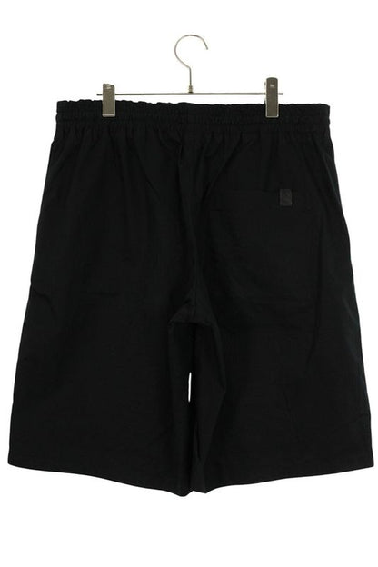 Bottega Veneta 549765 Vfzf0 Leather Tab Wide Shorts Men's 46