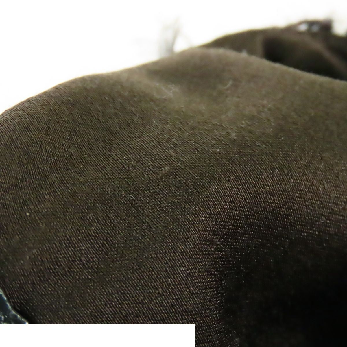 Chanel Tweed Sheer Combination Dress Black White Wool Crew Neck Length 05 a 40 — view 5