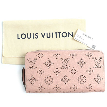 Louis Vuitton M61868 Mahina Monogram Zippy Wallet Long Wallet Magnolia Storage