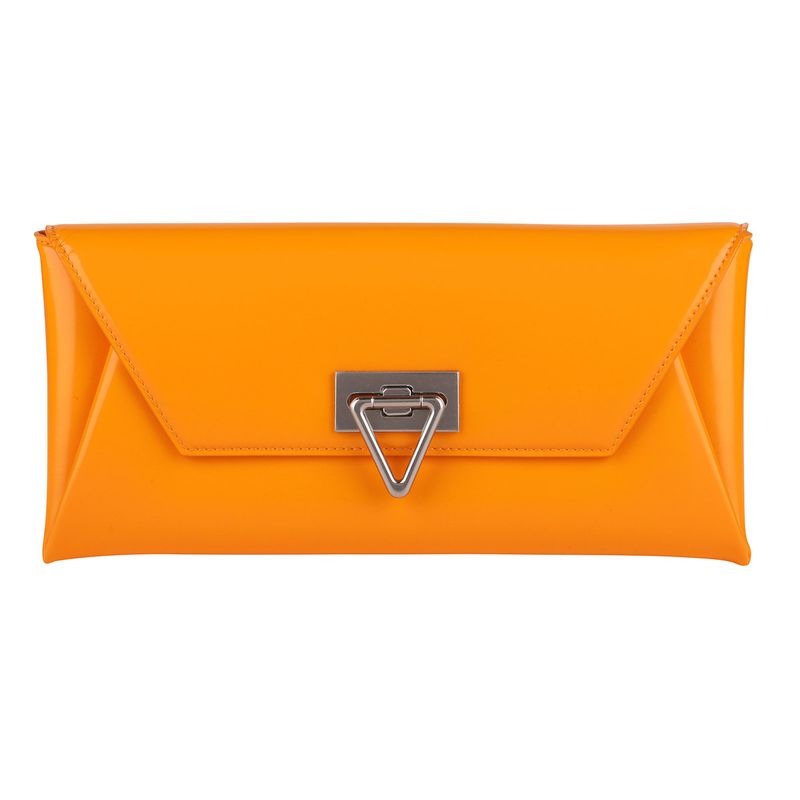Bottega Veneta Clutch Bag Small Orange