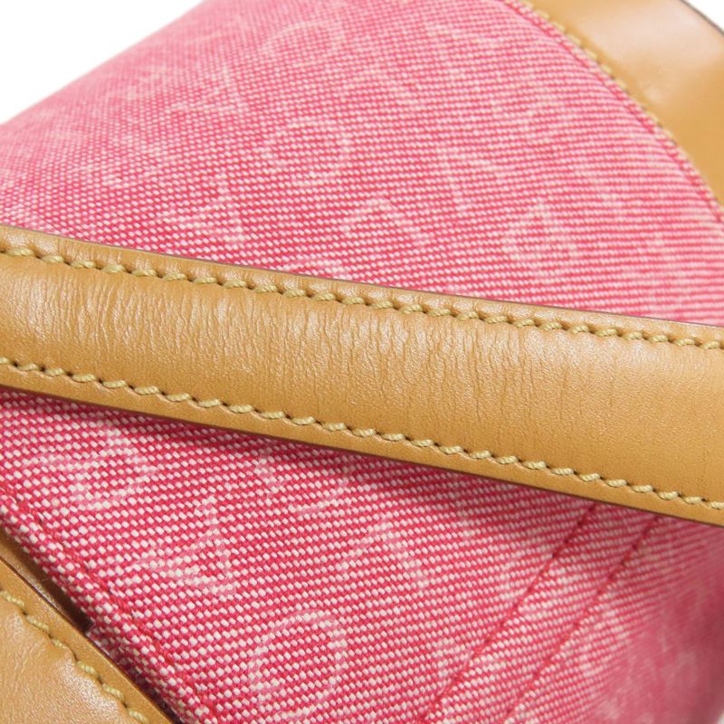 Bvlgari Logomania Handbag Canvas Leather Women