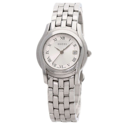 Gucci Round Face Watch SS