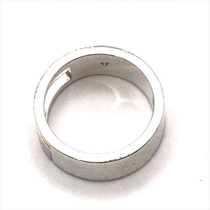 Gucci Brandet Ring Silver