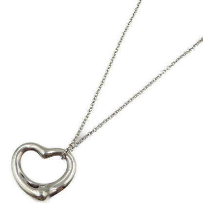 Tiffany & Co Open Heart Elsa Peretti 925 Silver Necklace 007