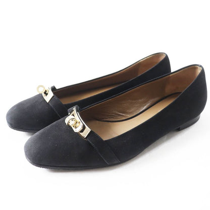 Hermes 36H 202101z Bilbao Gold Hardware Kelly Hardware Suede Leather Ballet