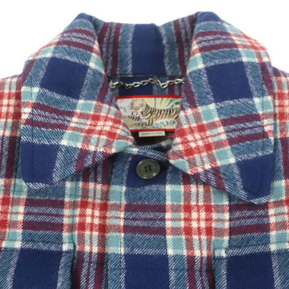  Gucci 22SS 683264 Gucci Tiger 100% Wool Quilted Checkered Back Logo Patch