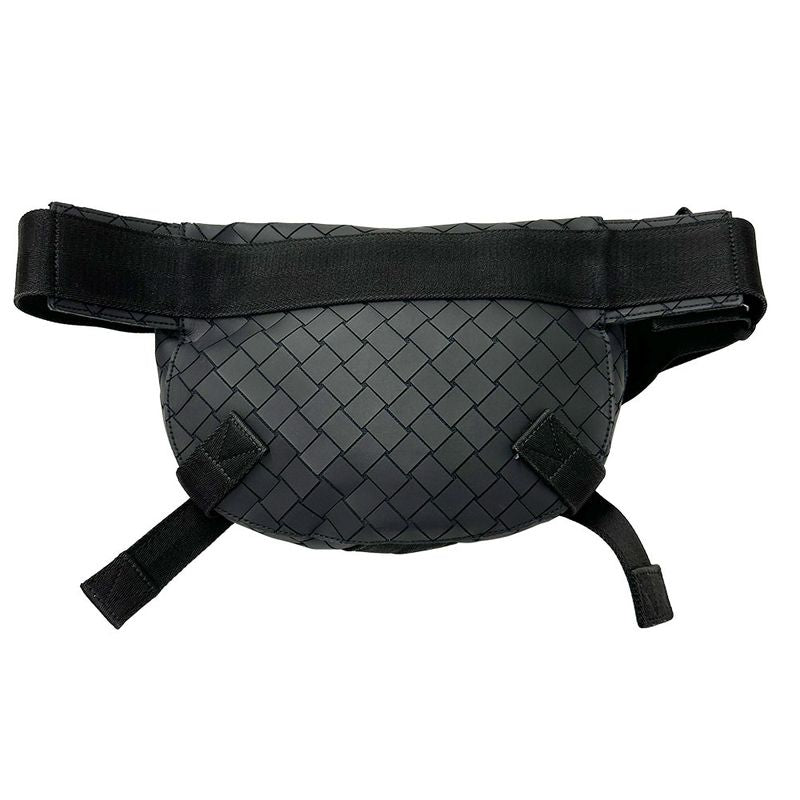 Bottega Veneta Bag Men's Brand Body Bag Waist Bag Intrecciato Leather Beige