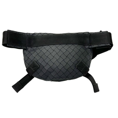 Bottega Veneta Bag Men's Brand Body Bag Waist Bag Intrecciato Leather Beige
