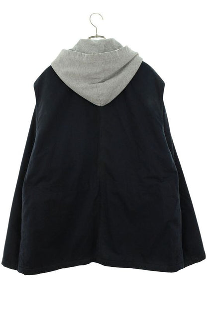 Balenciaga 23AW 751713 Top08 Doubleb Workwear Hoodie Blouson Men 3