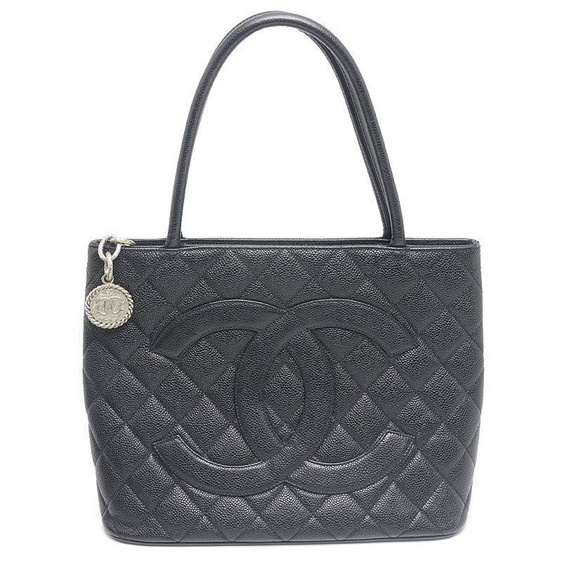 Chanel Reprint Tote Bag Caviar Skin Women's Svhardware