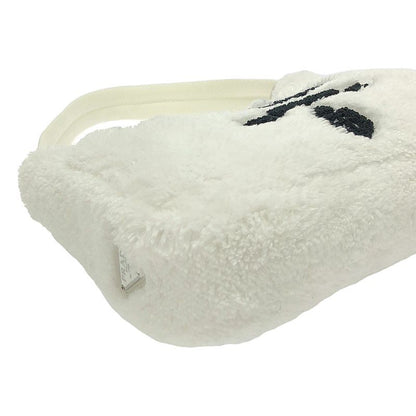 Prada Re-edition 2000 Spugna 1ne515 Terry Mini Shoulder Bag - White - Women