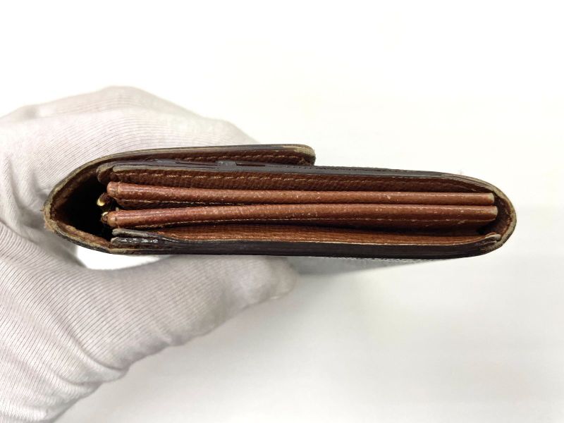 Louis Vuitton Monogram Portefeuille Sarah Long Wallet M61734 Brown Made In