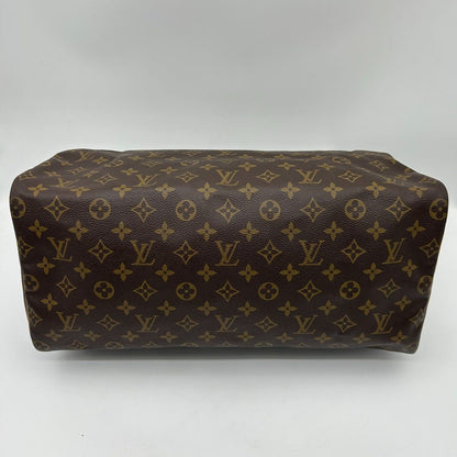 Louis Vuitton Monogram Speedy 40 Cadena Handbag — view 9