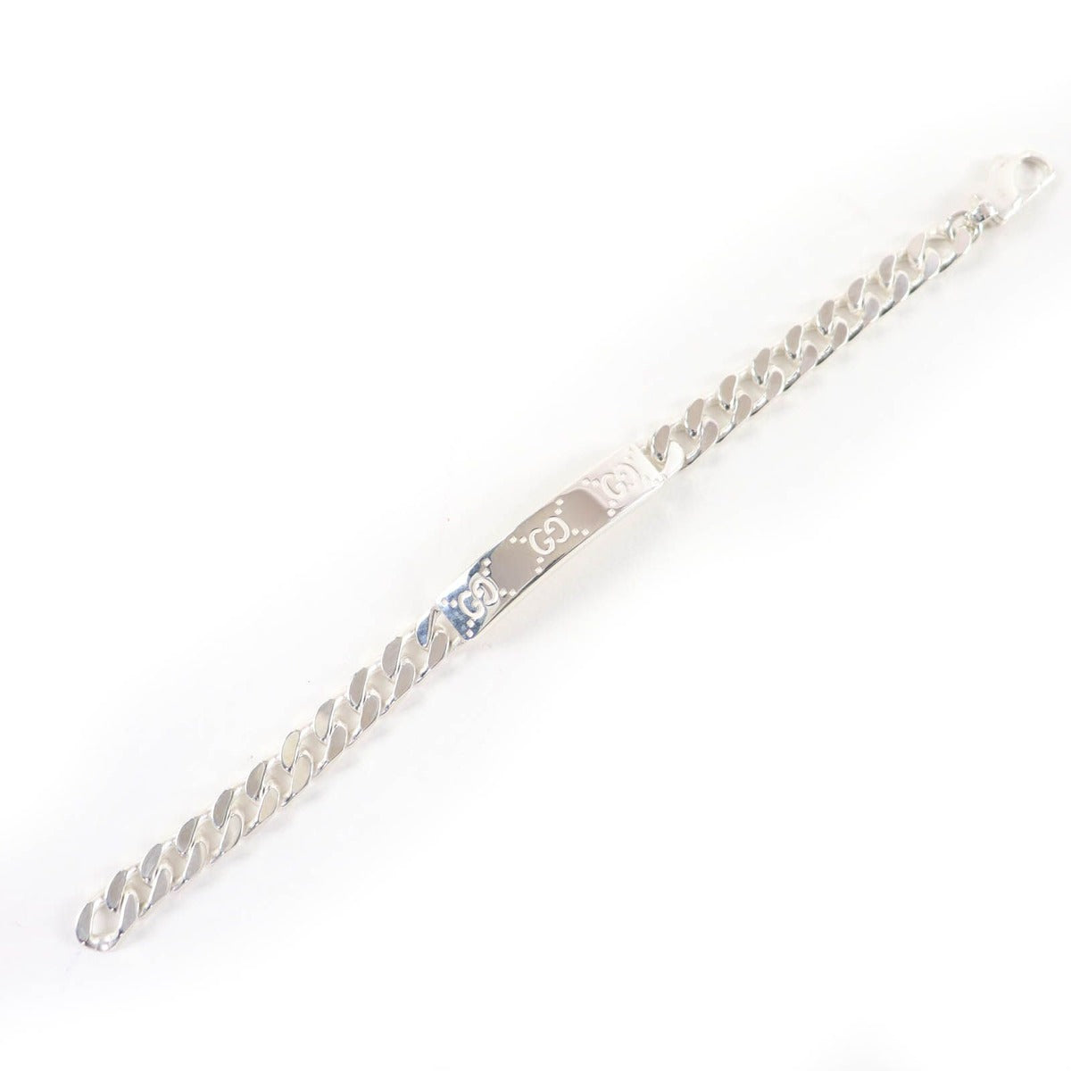 Gucci Signature GG Bracelet Bangle Silver 16 Boxes Weight Handbag — view 4