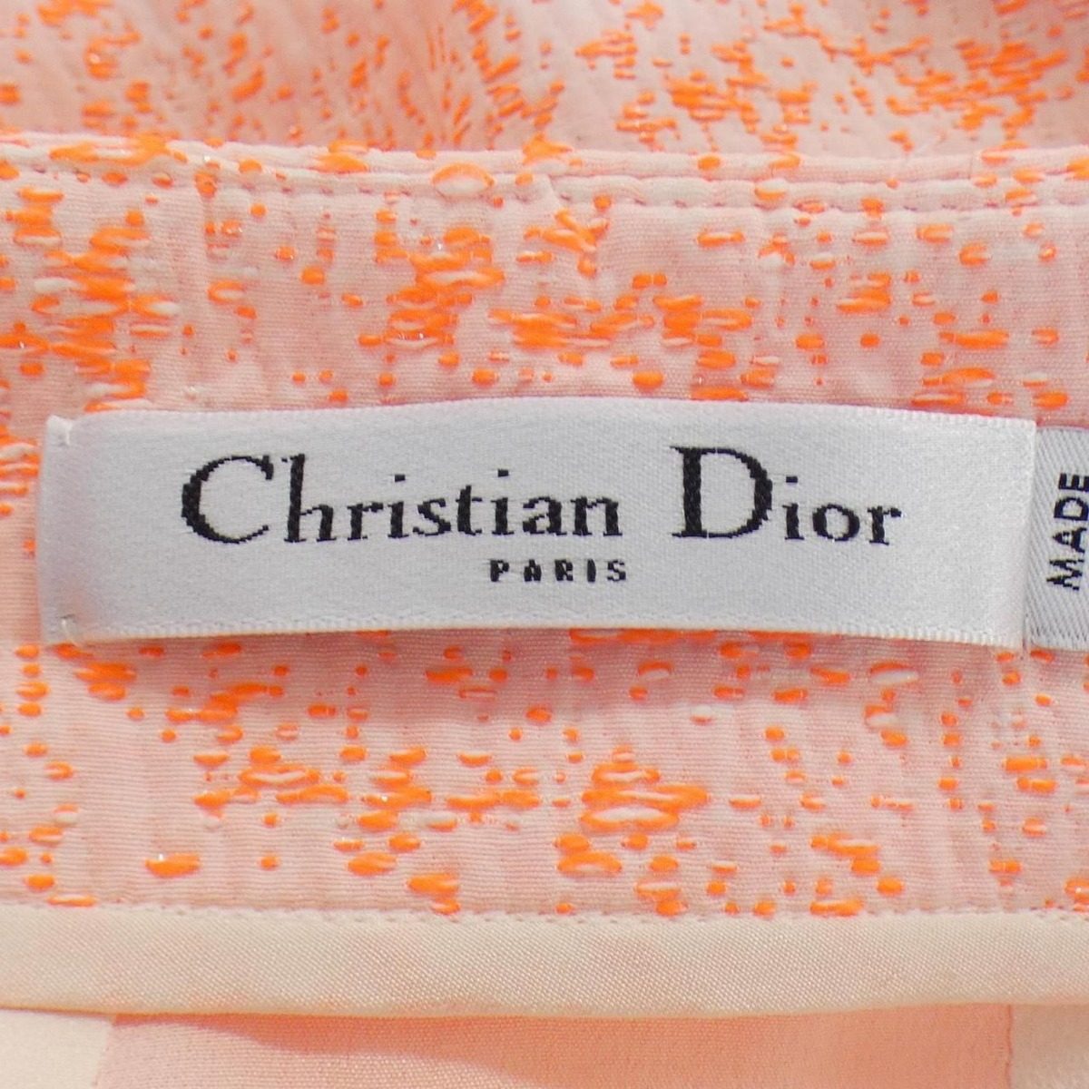 Dior Skirt Orange — view 4