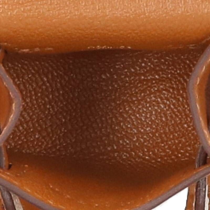 Hermes Kerry Doll Engraved U Ghardware Tadelakt Chevre Mizor Charm Men's