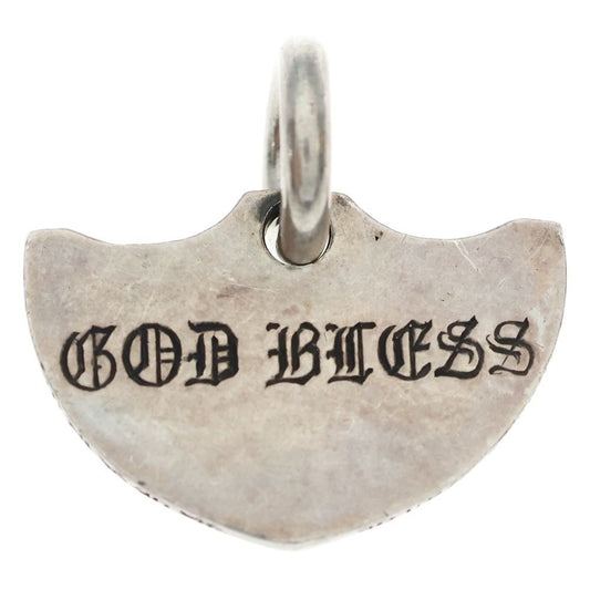 Chrome Hearts Shield Los Angeles Limited Necklace Top Silver