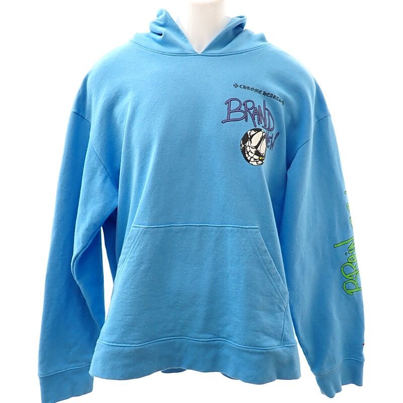 Chrome Hearts Matti Boy Collaboration Hoodie XL 680 Cotton Blue