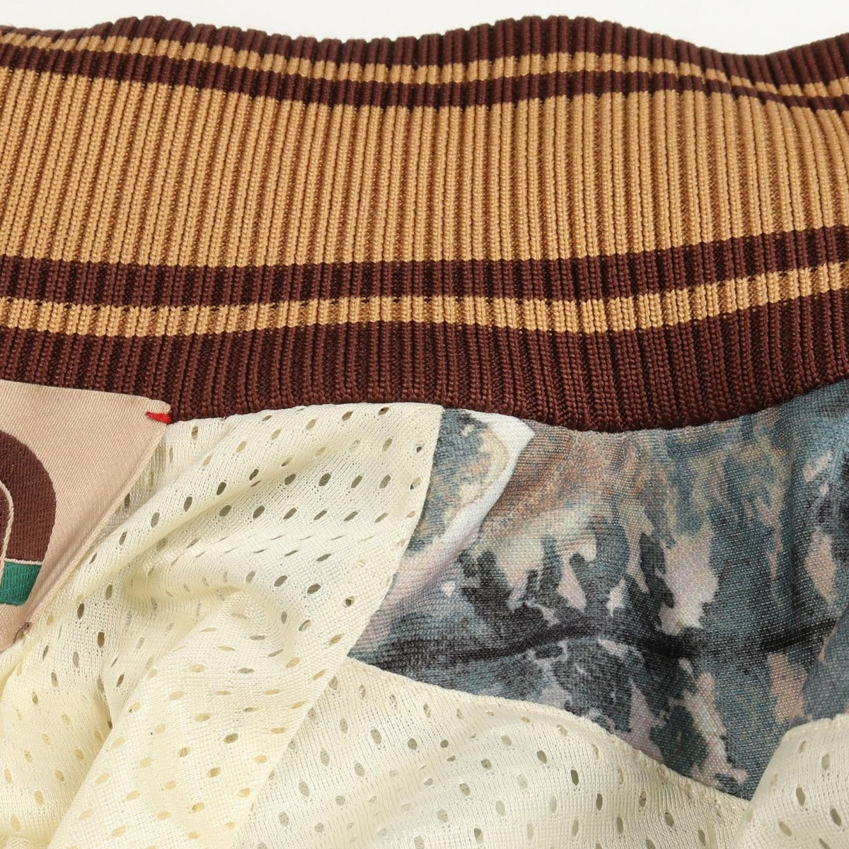 Gucci the North Face Forest Print Sherry Jacket Brown Multi-color — view 8