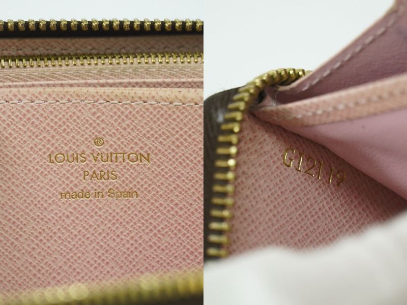 Authentic Louis Vuitton LV New Shape Zippy Wallet Damier Ebène Long Wallet