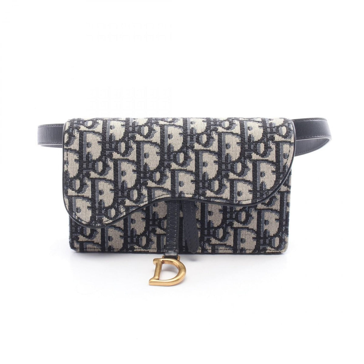 Dior Waist Bag Oak Navy Canvas