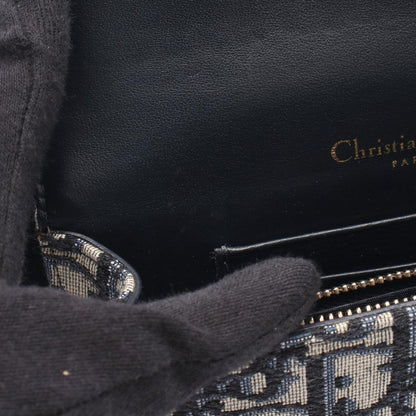 Dior Waist Bag Oak Navy Canvas — view 5