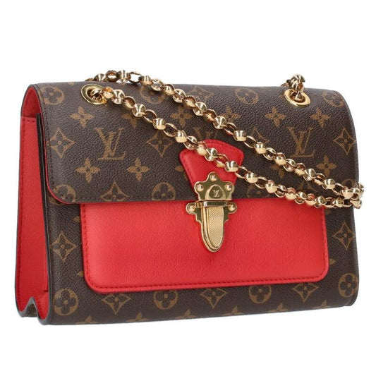 Louis Vuitton M41731 Victoire Monogram Three's Shoulder Bag Women