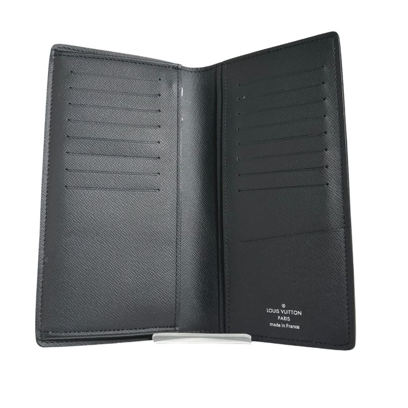 Louis Vuitton M30501 Taiga Portefeuille Blazer Long Wallet Louis Vuitton Black