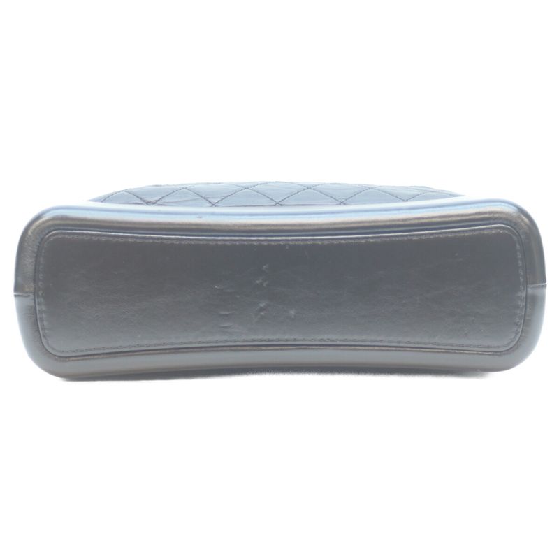 Chanel No 24 A93824 Black Gabrielle De Chanel Large Hobo Shoulder Bag Black