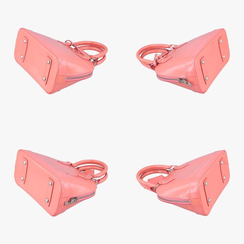 Louis Vuittonalma BB Rose Lychee Vernis M90259sn0136