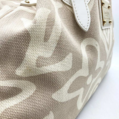 Louis Vuitton M95674 Taisienne PM Tote Bag Beige Canvas/leather