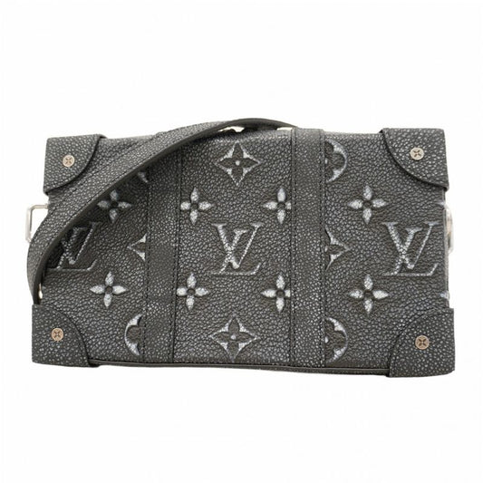 Louis Vuitton Shoulder Bag Monogram Soft Trunk Wallet M81776 Black Men's