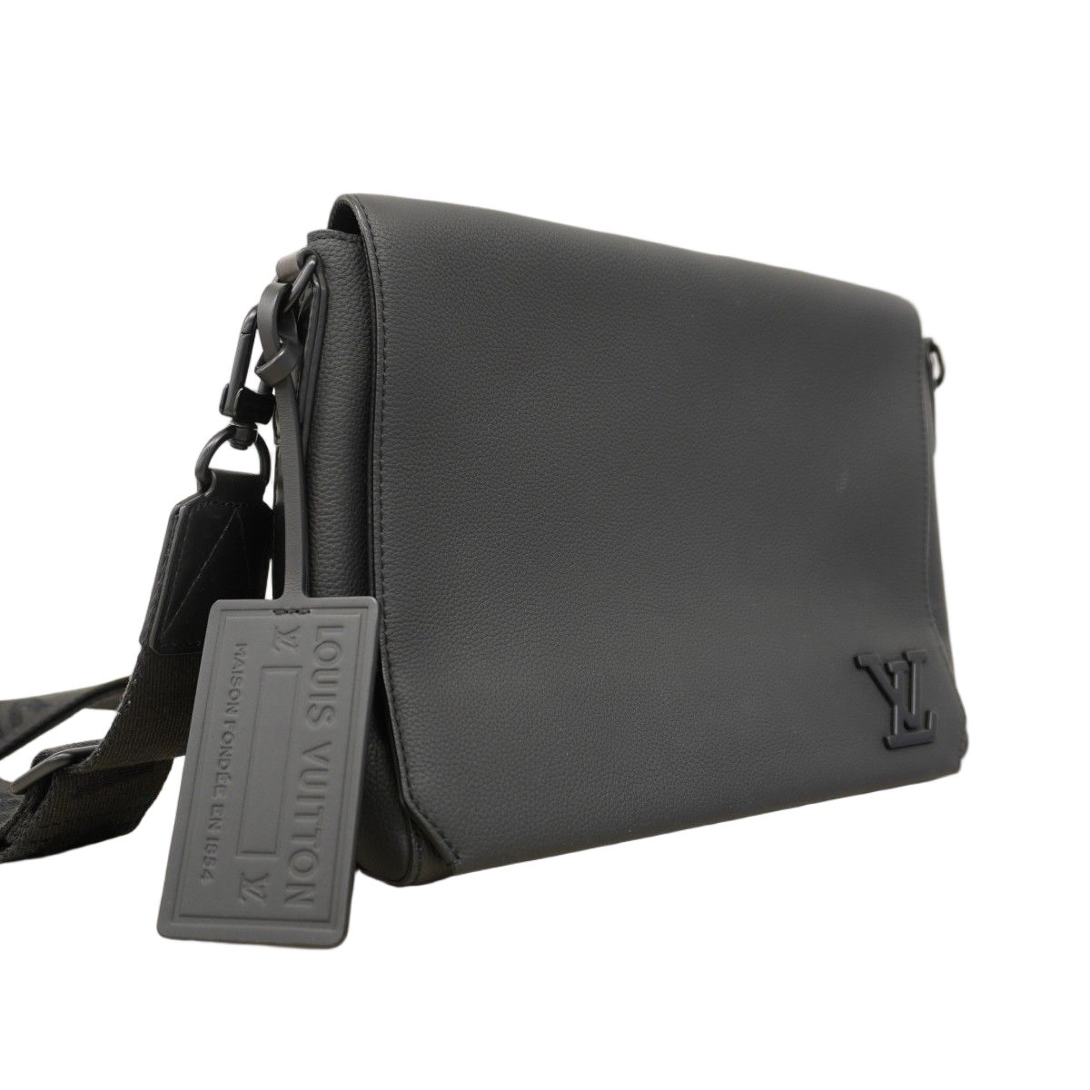 Louis Vuitton Shoulder Bag LV Aerogram Take Off Messenger Noir — view 2