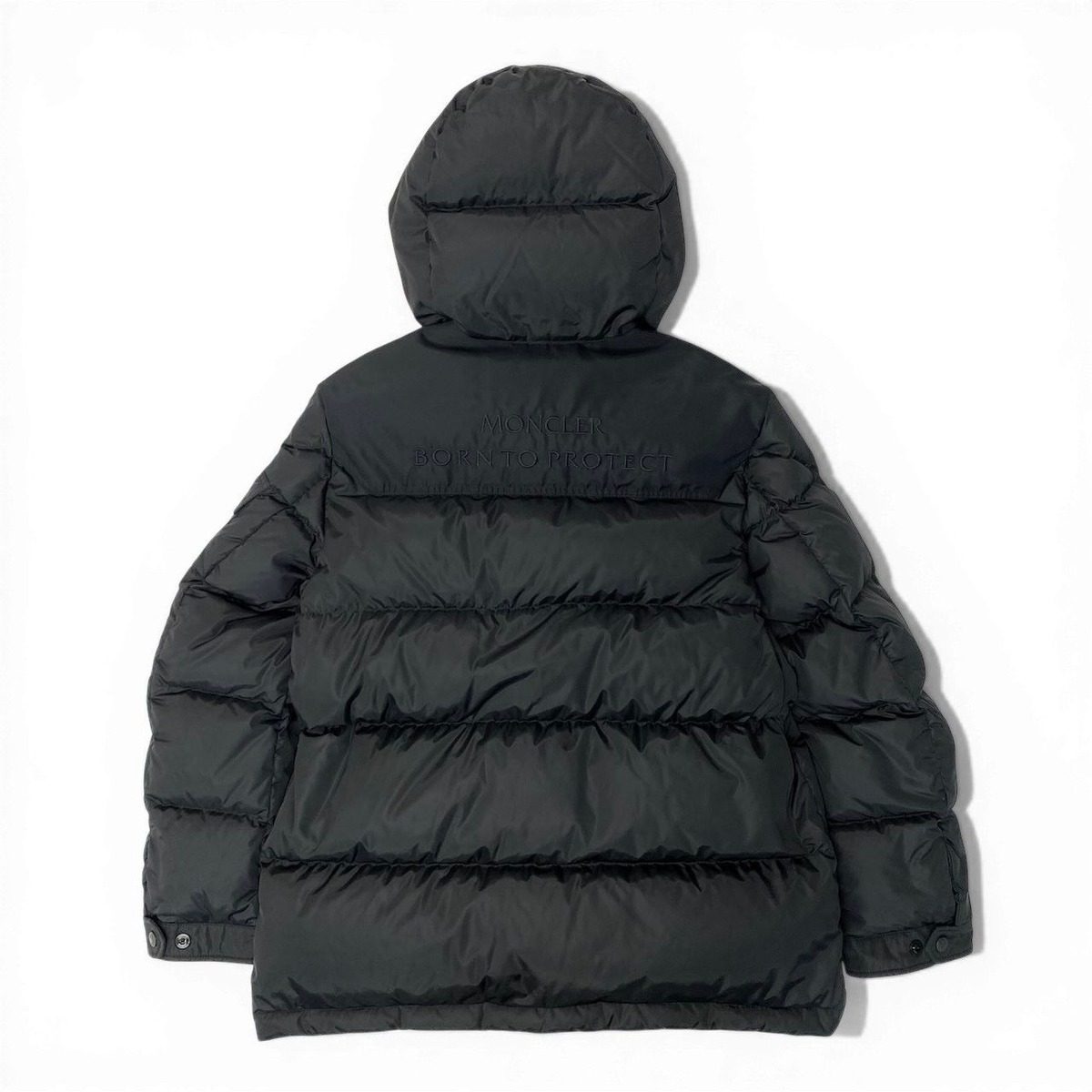Moncler Erquy Down Coat 2 Black Can Be Worn by — view 2