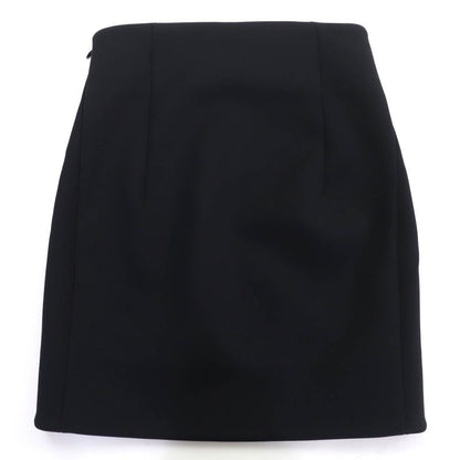 Balenciaga 2021 662987 Bonding Miniskirt Black 34 Ladies