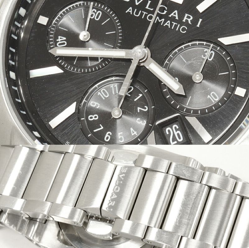 Bulgari Ergon Chrono Eg35sch Dual Purpose